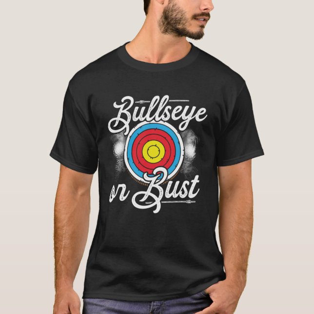 Camiseta Arco de Bullseye ou de busto e Arquivamento de set (Frente)