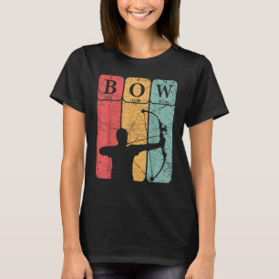 Camiseta Arco de caça ao Arco de Elementos de Mesa Periódic