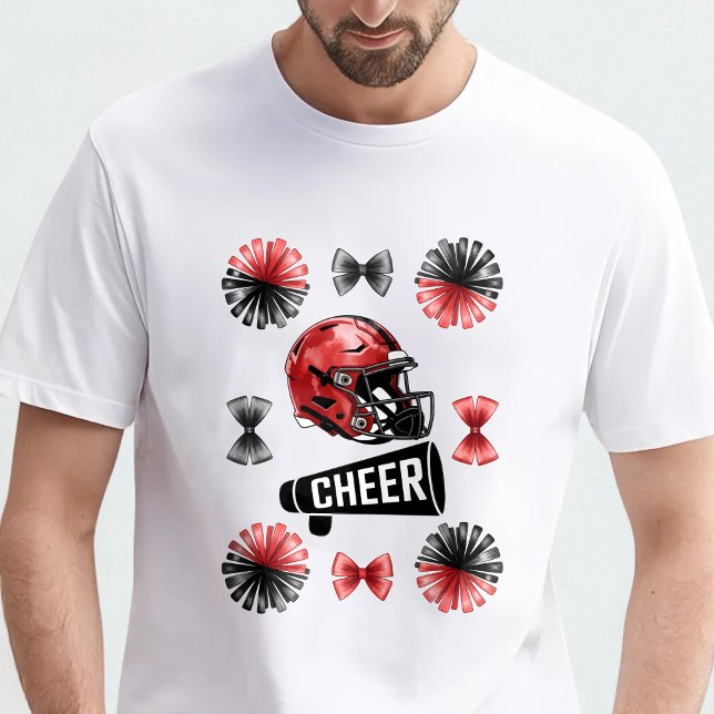 Camiseta Arco de Chee Coquette no outono Americano de Futeb (Criador carregado)