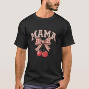 Camiseta Arco de Cherry Coquette Retro Mãe