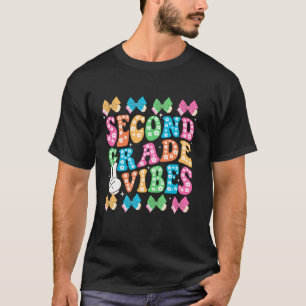Camiseta Arco De Coquete De Lápis De Segundo Grau Voltar Pa