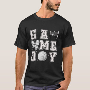 Camiseta Arco de coquete de vôlei retrô - Gameday Cheer M