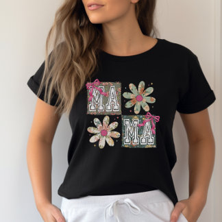 Camiseta Arco de coquete rosa-claro Mãe T-Shirt