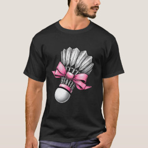 Camiseta Arco de Coquetes Badminton Shuttlecock Fita Fita M
