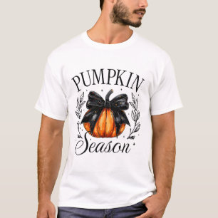 Camiseta Arco de Coquetes da Estação de Pumpkin Graças aos