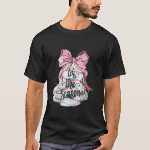 Camiseta Arco de Coquetes de Árvore de Natal - Pijamas de N