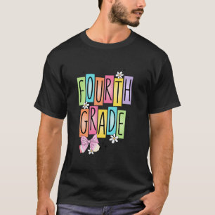 Camiseta arco de Coquetes Escola do 4º ano para Meninas Te