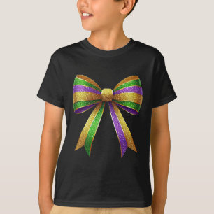 Camiseta Arco de Coquetes Gras Mardi Gras Bonitas Terça-fei