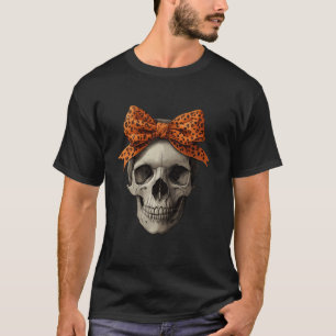 Camiseta Arco de Coquette Leopard Colhete do Caveira, Fona