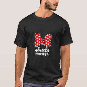 Camiseta Arco de Férias da Família do Rato Avó Feminino