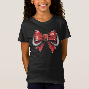 Camiseta Arco de Natal Santa Coquete Natal Férias de Natal 