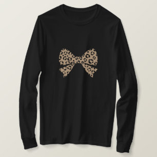 Camiseta Arco de padrão-leopardo