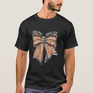 Camiseta Arco de Pão de Natal 2024 Coquette Noen
