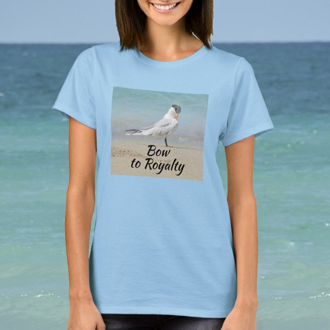 Camiseta Arco de Royalty Royal Tern Beachy T-Shirt (Criador carregado)