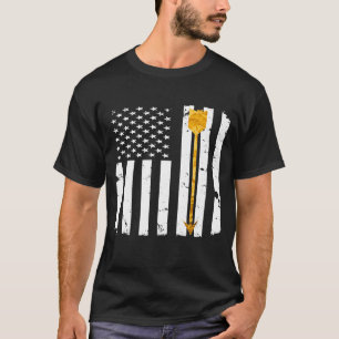 Camiseta Arco de Seta de Ouro de Arco - Bandeira Americana 