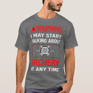 Camiseta Arco de Setas de Arqueiro do Red Warery Archer