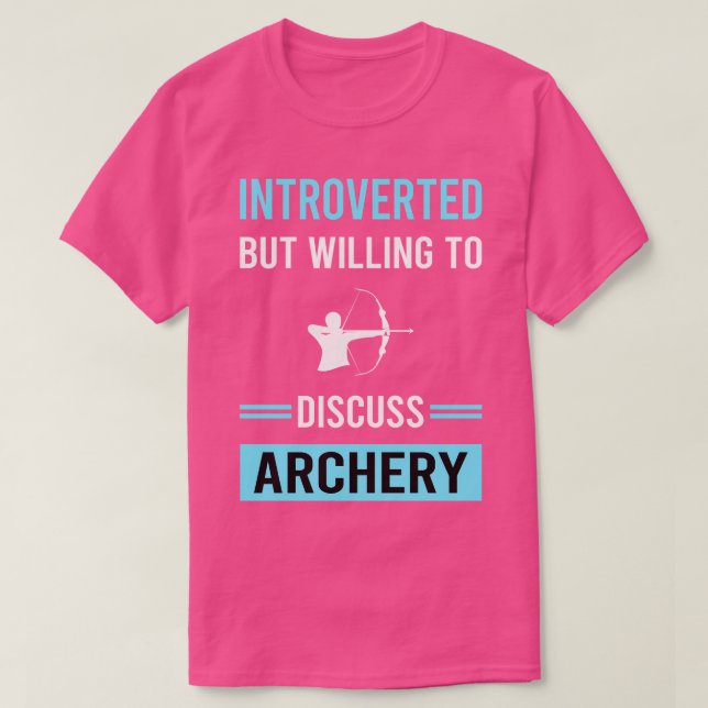 Camiseta Arco de setas do Archery Archer apresentado (Frente do Design)
