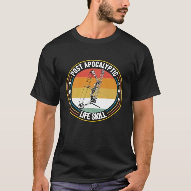 Camiseta Arco De Slogan Engraçado Para Arqueiros (Frente)