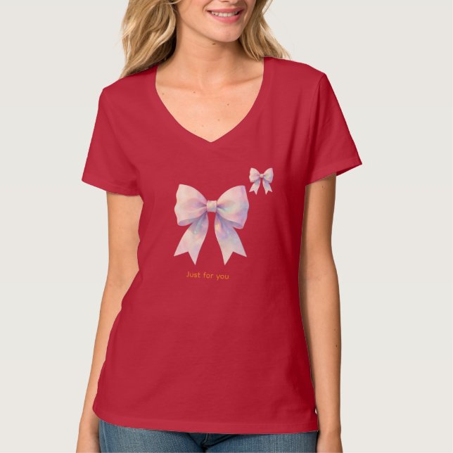Camiseta Arco de Sonho Arco-íris Suave (Frente)