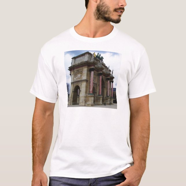 Camiseta Arco de Triunfo do Carrousel. (Frente)