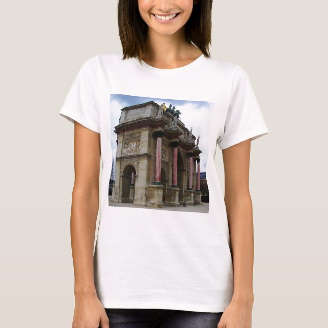 Camiseta Arco de Triunfo do Carrousel. (Frente)