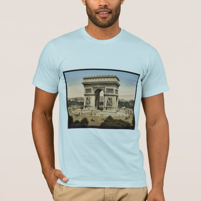 Camiseta Arco do Triunfo, de l'Etoile, classi de Paris, (Frente)