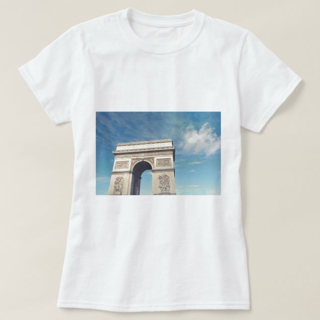 Camiseta Arco do Triunfo Paris (Frente do Design)