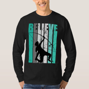 Camiseta Arco e Flecha de Arquearia Feminino Verde Acredite