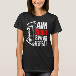 Camiseta Arco e Flecha Hobby Feminino Mire Dispare Jure Rep