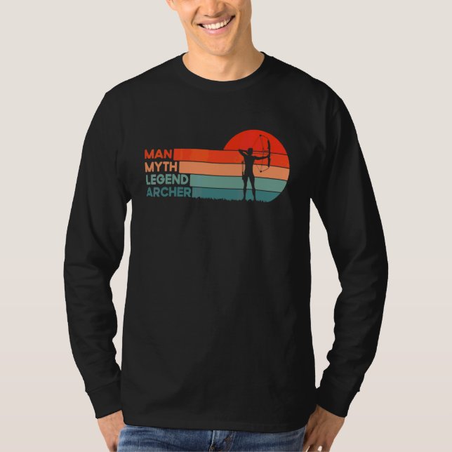 Camiseta Arco E Seta Caçando Caça-Caça Arqueiro Caçador (Frente)