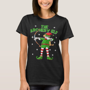 Camiseta Arco Elf Da Garota De Arqueiro E Arqueiro De Seta,