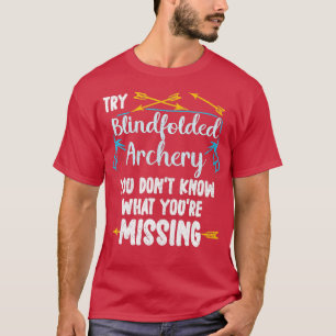 Camiseta Arco Engraçado de Arranque e Escoamento de Seta