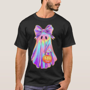 Camiseta Arco Engraçado Fantasma Pumpkin Halloween Soky Se