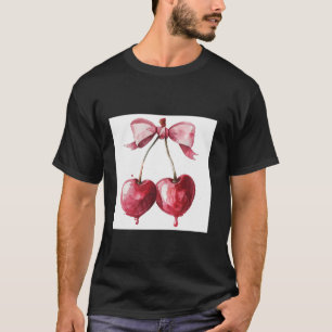 Camiseta Arco feminino em coqueta de Watercolor, cor-de-ros