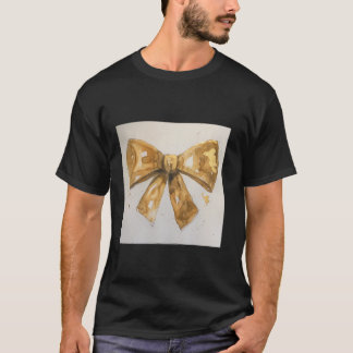 Camiseta Arco feminino em ouro estético coquetel de Waterco