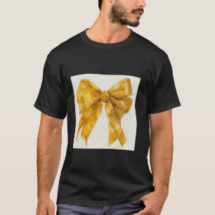 Camiseta Arco feminino em ouro estético coquetel de Waterco