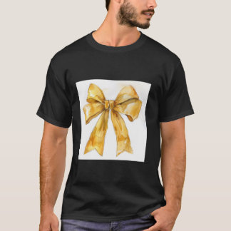 Camiseta Arco feminino em ouro estético coquetel de Waterco