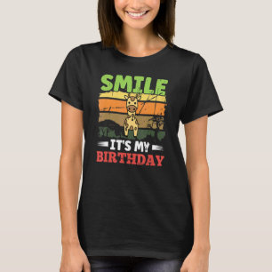 Camiseta Arco Giraffe Tie Glass Birthday Zokeeper Animal