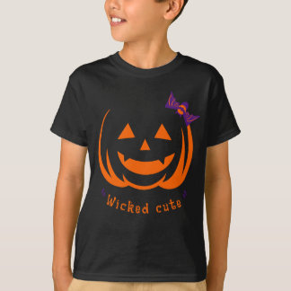 Camiseta Arco giro de abóbora de Halloween