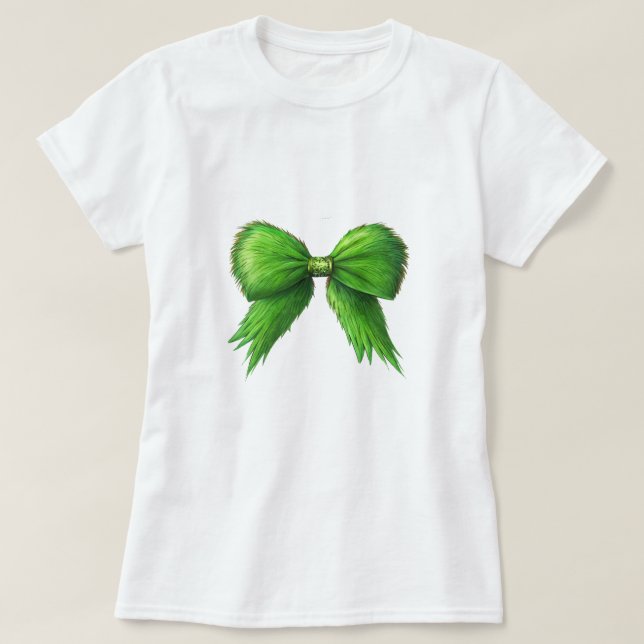 Camiseta Arco Grinchmas Coquette (Frente do Design)