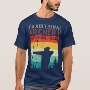 Camiseta Arco Hun do Patrimônio Tradicional de Arqueação de