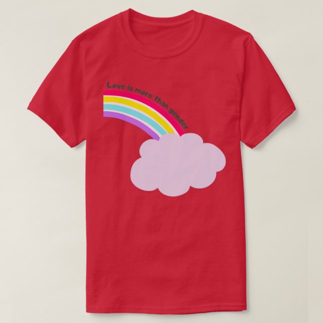 Camiseta Arco-íris1 (Frente do Design)