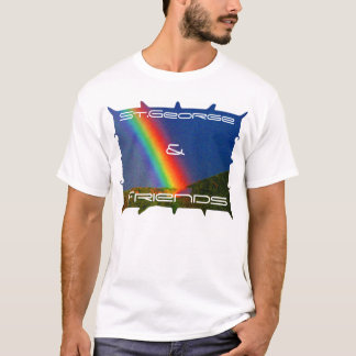 Camiseta arco-íris 1, St George, &, amigos