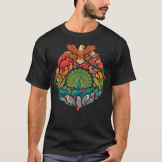 Camiseta Arco-Íris Aéreo