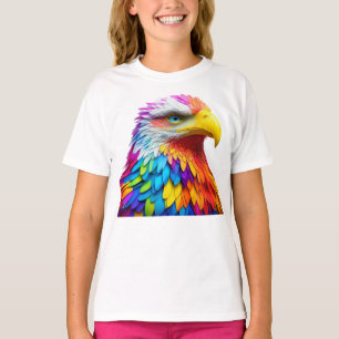 Camiseta Arco-Íris - Águia-Válida Colorido-65456