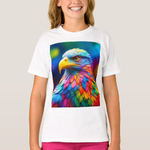 Camiseta Arco-Íris - Águia-Válida Colorido-65456