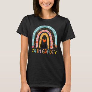 Camiseta Arco-Íris Alô Alô Primeiro Dia O Professor do 4º a