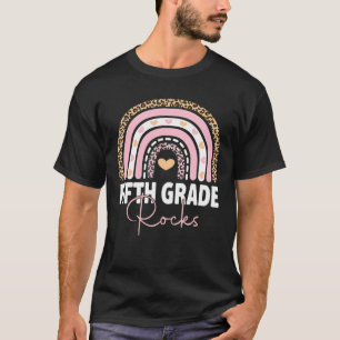 Camiseta Arco-Íris Alô, Equipe Rocks de 5º grau, 5 Grau S