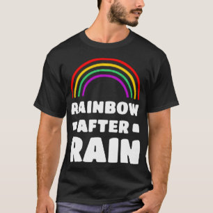Camiseta Arco-íris após chuva