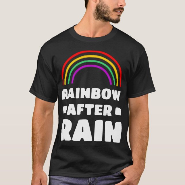 Camiseta Arco-íris após chuva (Frente)